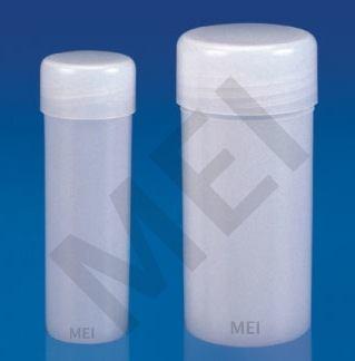 MEI Scintillation Vial (MEP - 86) These unbreakable vials, molded in polyethylene, are fitted with leakproof screw caps.