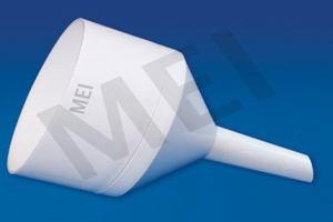 MEI BUCHNER FUNNEL (MEP - 09) Moulded in Polypropylene, these two pieces funnels are light weight, easy to clean & autoclavable.