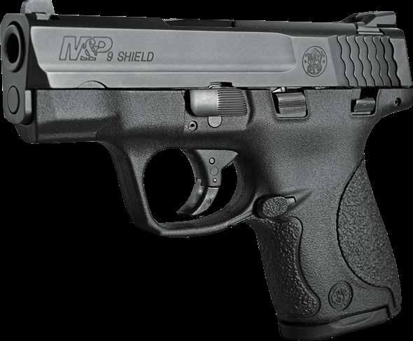 15 GREAT GUNS FOR CONCEALED CARRY 4 S&W SHIELD The Shield is the single-stack addition to the M&P line from Smith & Wesson.