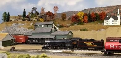 model railroad after
