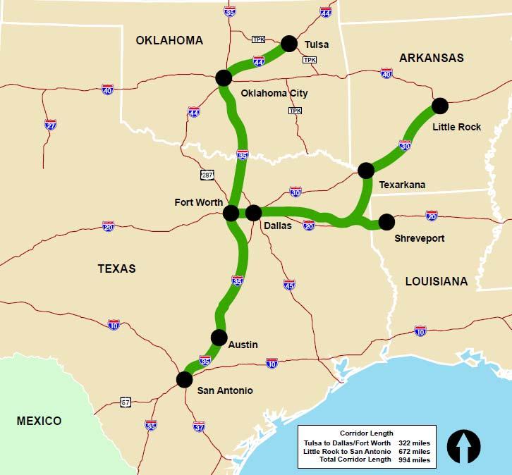 9 Passenger Rail Projects South