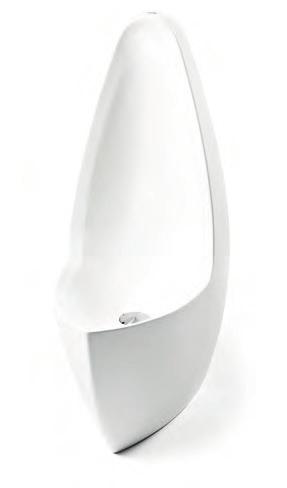 15,000 to 20,000 times Installation: vertical The type Admiral has a distinctive elegance. Not only did the designer want to create an attractive urinal, but also a particularly userfriendly model.
