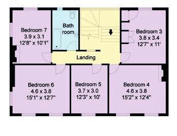 Reception Bedroom Bathroom Kitchen/Utility