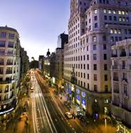 THE CITY Madrid, the capital of Spain, is a cosmopolitan city that combines the most modern