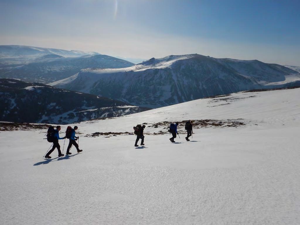 Winter Mountaineering Weekend Friday 2nd Sunday 4th February An exciting and challenging trip that gives senior students the chance to learn winter specific skills such as cramponing, use of an ice