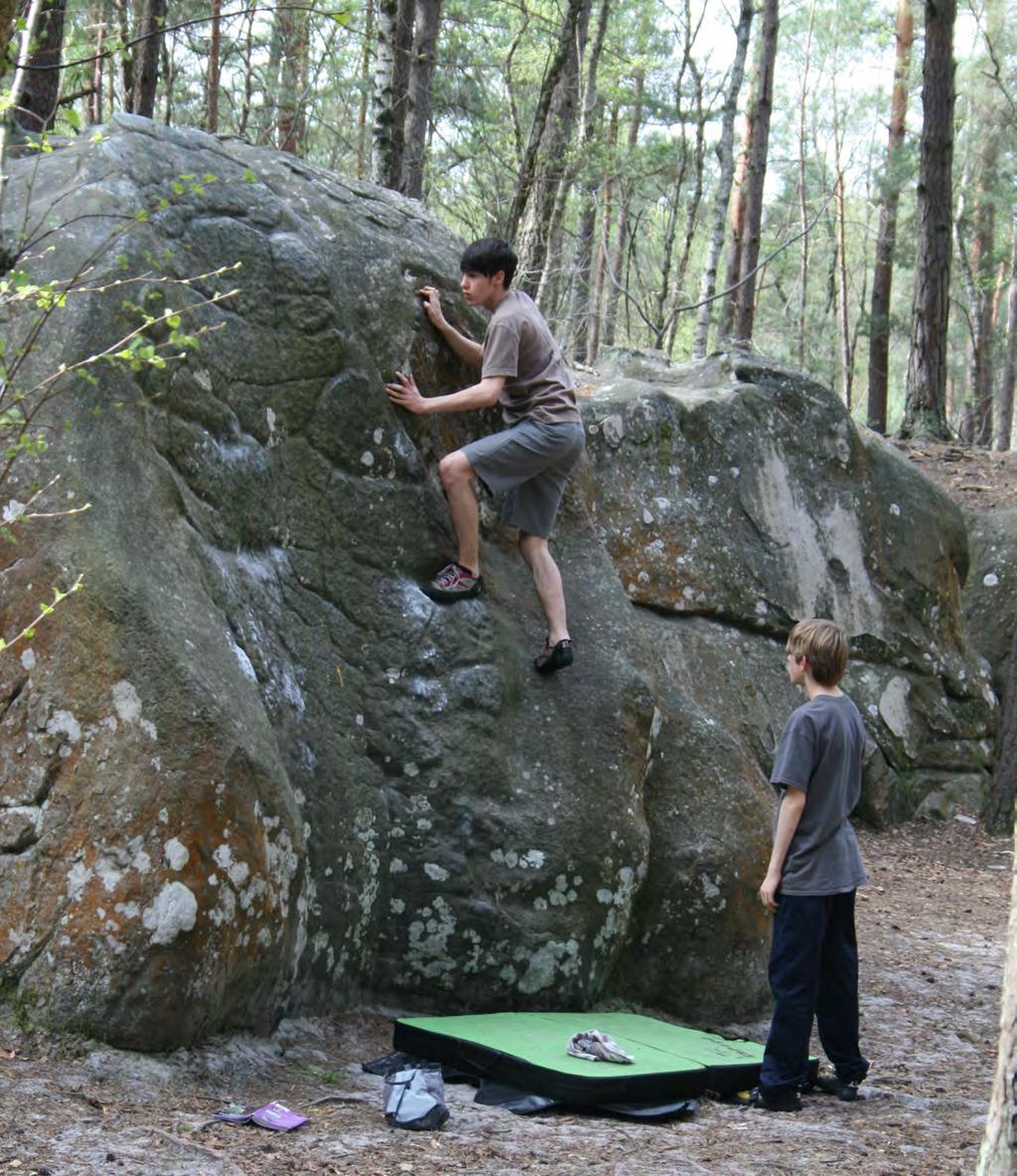 Fontainebleau Bouldering Thursday 29th March Thursday 5th April A week long trip to the bouldering capital of Europe in northern France.