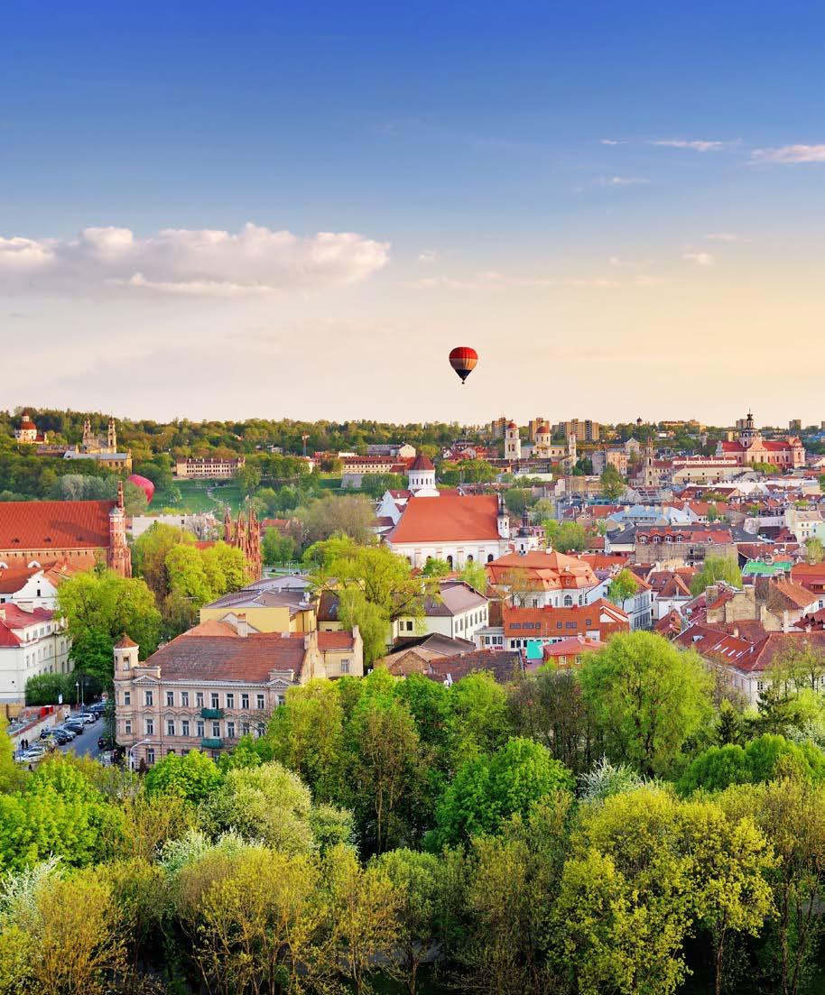 THE BEST TALLINN INCLUDING JUNE-AUGUST, 2019 8 days/7 nights OF THE BALTIC HIGHLIGHTS IN 8 DAYS, RIGA LITHUANIA VILNIUS ESTONIA LATVIA 7 overnight stays at centrally located 5* hotels