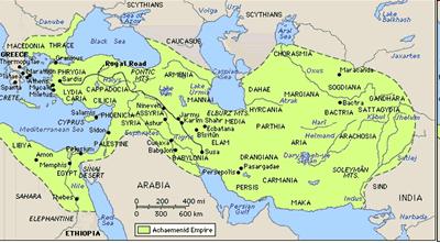Persian Empire present day Iran and Afghanistan - not