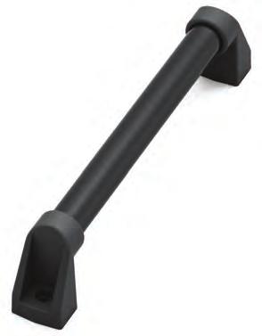 COER HANDLE 187 Plastic-coated steel tube Centre supports should be used for