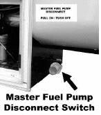 This clip MUST be attached to the component or vehicle being fueled in order to ground it to the RV. Do not continue adding fuel after the fuel pump s automatic shut off stops dispensing fuel.