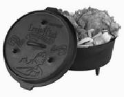 SELECTING AND BUYING A DUTCH OVEN A Dutch oven can be made of cast iron or aluminum.