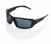 safety glasses with UV protection and anti-fog technology.