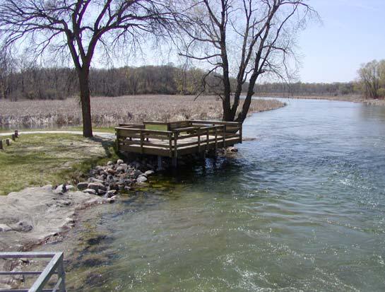 Figure 5. Fishing platform facility: Otter Tail River, Otter Tail County Figure 6.
