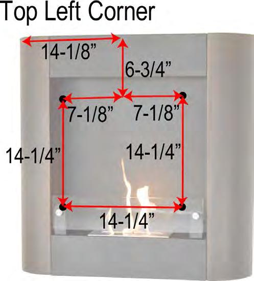 SETUP INSTRUCTIONS FOR FOCOLARE LINE Read and Understand the entire Nu-Flame Manual prior to use. Make certain to inspect the package thoroughly. Carefully remove and unwrap your Nu-Flame Fireplace.