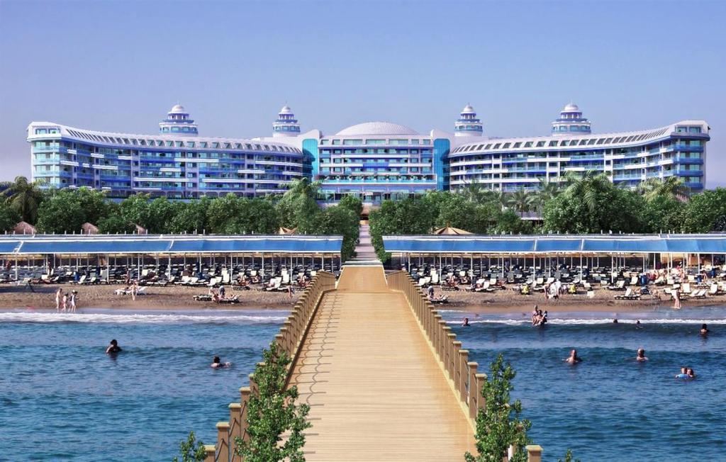 GENERAL VIEW FROM THE STAGE Private Sand Beach with the Largest Port in Belek (1800sq.