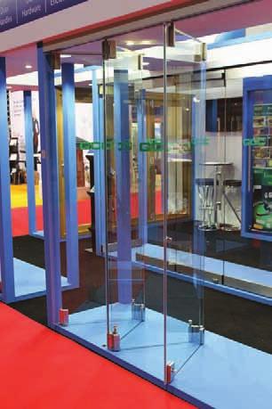 Barrierstack SFW-PF The BarrierStack SFW-PF is the perfect solution when you want a completely frameless glass folding partition.