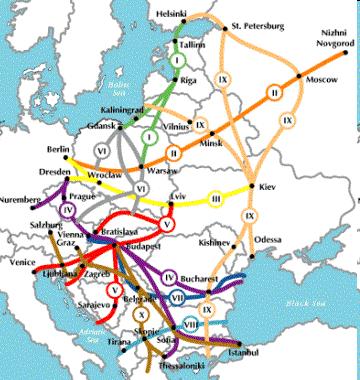 The shortest and most efficient transit link between Central and Western European Countries, on one