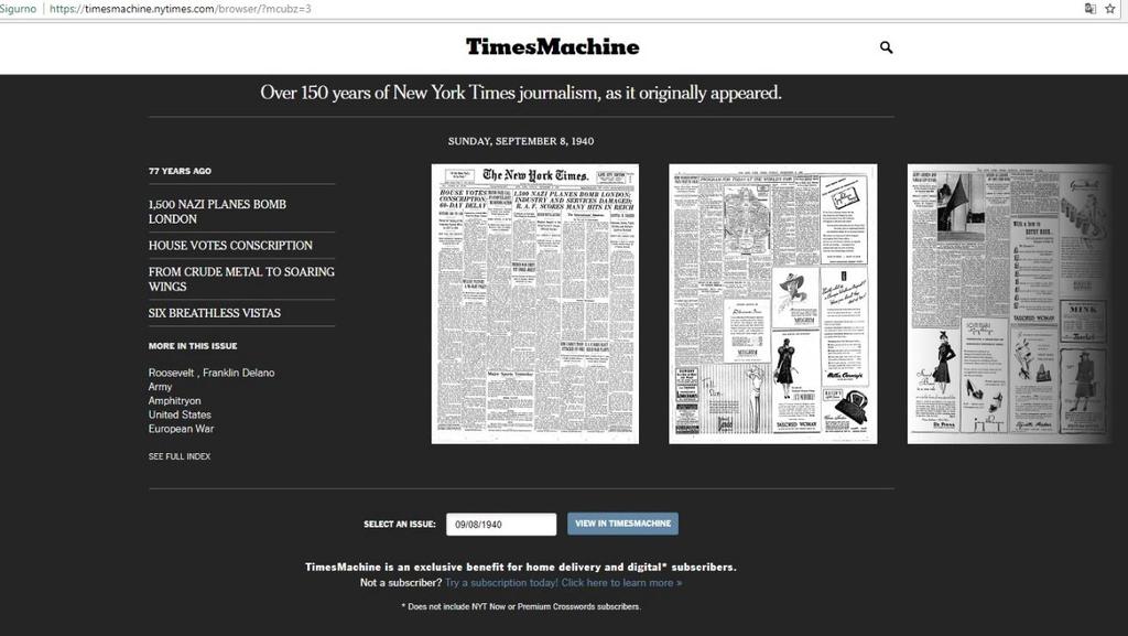 Slika 19 Times Machine Izvor: https://timesmachine.nytimes.com/browser/?mcubz=3 (08.09.2017.