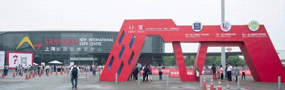PART TWO GENERAL INFOMATION SIGN CHINA and LED CHINA 2015 Dates September 16-19, 2015 Venue Shanghai New International Expo Centre (SNIEC) Exhibitors and Brands