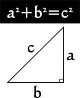 of a right triangle is equal to the squares of