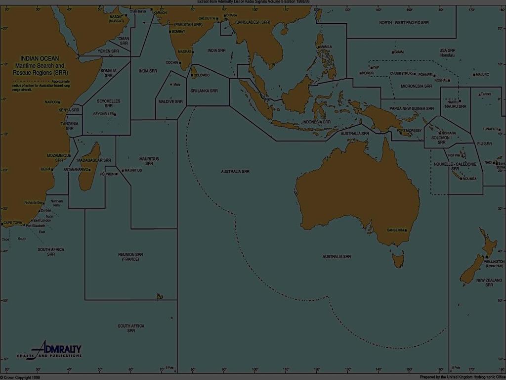 Australian Search and Rescue Region What operational regional SAR cooperation?