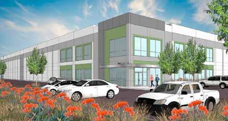 Area 2 - Butterfield echnology Center (Conceptual) CAUION: IF HIS SHEE IS NO 24"x36" I IS A REDUCED PRIN otal Building Size Site Area Parking Clear Height Dock High Doors Power 300 380 255 LO 8 255