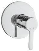 part) Code: A40584EXP Coating: Chrome Built-in shower mixer (concealed part) Code:
