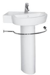 vitra.com.tr. Asymmetrical washbasin, 60x43 cm, right Code: 5377 Weight (kg): 14.