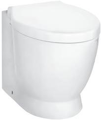 cistern Wall-hung WC pan Code: 5384 Weight (kg): 25.