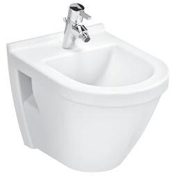 9 Compatible items: 72 Toilet seat 003 White 095 Pergamon Wall-hung bidet Code: