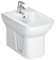 12 Tap hole option: One tap hole 003 White 095 Pergamon For open-back bidet option please refer to price list or