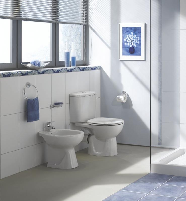 Normus The affordable and user-friendly Normus line is an effortless choice for the bathroom.