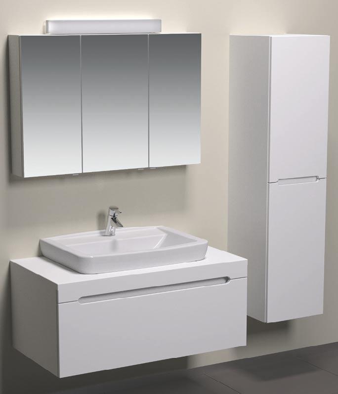 Casa The Casa series offers practical solutions for all large and small-sized bathrooms. The products are moisture resistant and manufactured with thermoform to retain their color.