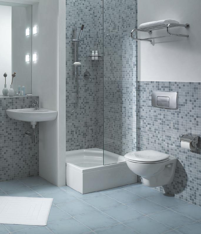 Arkitekt The Arkitekt product group offers practical solutions for bathroom interiors with a choice of washbasins (bowl, corner, undercounter, countertop and