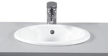 Arkitekt Countertop basin, 41 cm Code: 4046 Weight (kg): 7.