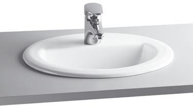Countertop basin, 52 cm Code: 6084 Weight (kg): 7.