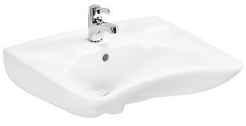 Arkitekt Special needs washbasin, 60 cm Code: 6147 Weight (kg): 18.