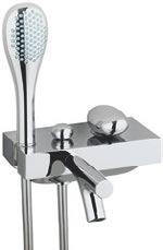 İstanbul by Bath/shower mixer (with handshower) Code: A41802EXP Coating: Chrome, Gold