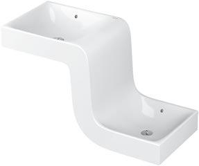 Design Basins Family multi-functional washbasin, right Code: 4444 Weight (kg): 36.