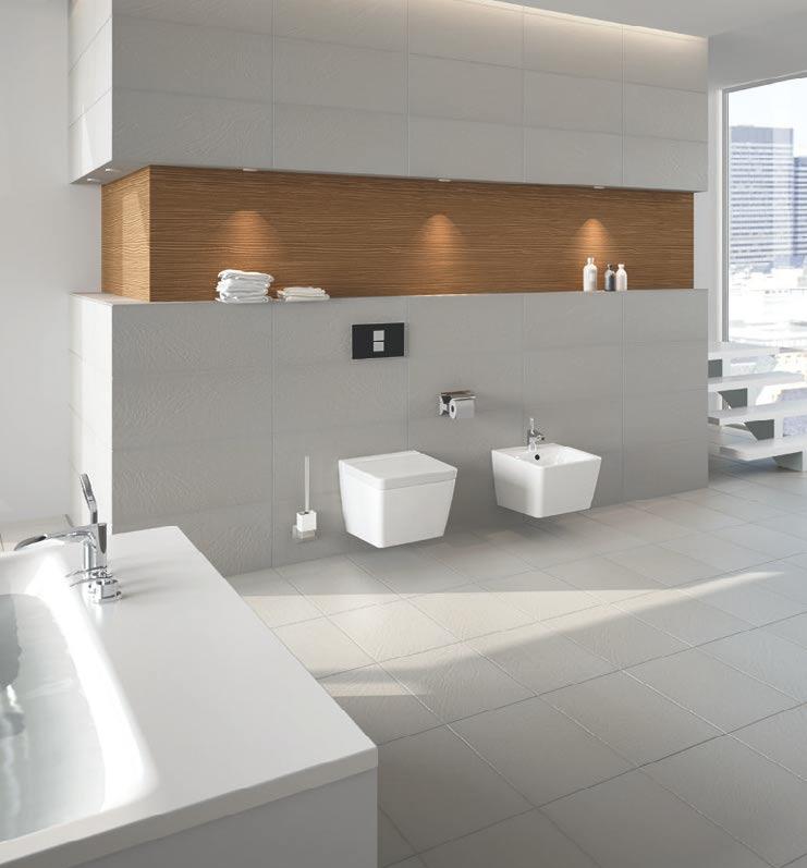 T4 Carrying Noa Design s signature, the T4 series is a hygienic, functional and innovative design that transforms bathrooms into integrated living spaces.