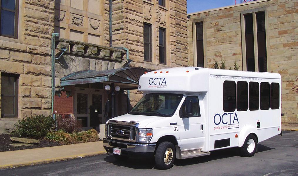 OCTA provides quality, accessible, cost effective, and safe public transportation for