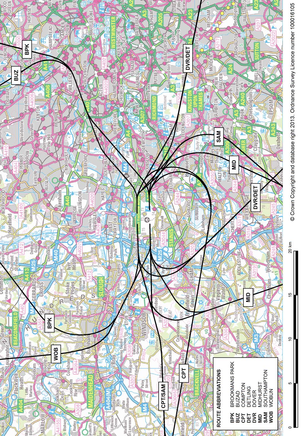 Strategic Noise Maps for Heathrow Airport 2011 Figure 2 Heathrow