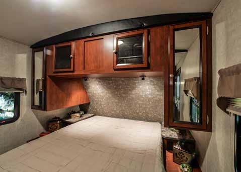 Wilderness bedrooms feature Queen size beds