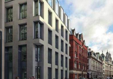 40% pre-let to McKinsey & Co Goldman Sachs, EC4,000,000 sq ft Goldman Sachs HQ to be completed 209 2- New Fetter Lane, EC4 2,00 sq ft scheme developed by Great Portland Estates let to Bird and Bird