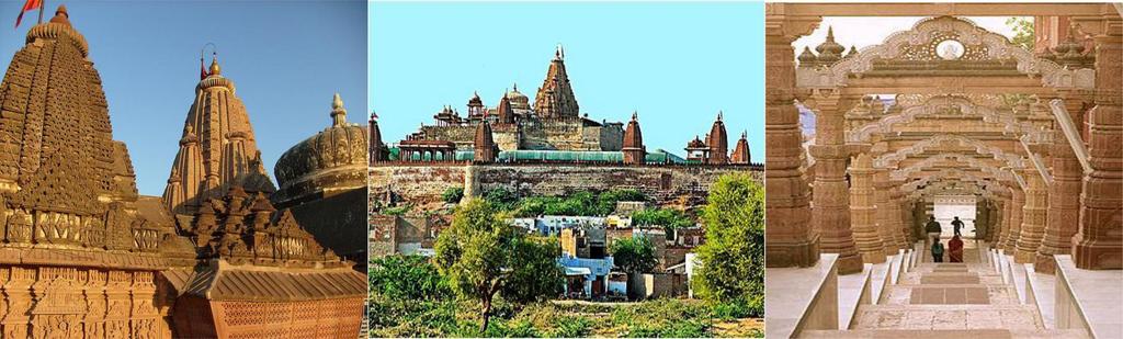 OSIAN Surrounded by golden sand dunes and hamlets, Osian, located 65 km north of Jodhpur, is famous for its