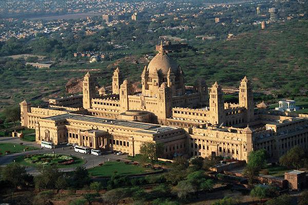 UMAID BHAWAN PALACE MUSEUM Located nearly 9 kms from AIIMS Jodhpur. The construction was started in the year 1929 and was completed in 1943. The palace is situated on the highest point in the city.