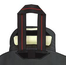 Semi-bellows CARGO/HANDWARMER POCKETS lined with shell fabric inside and NOMEX fleece behind hold a