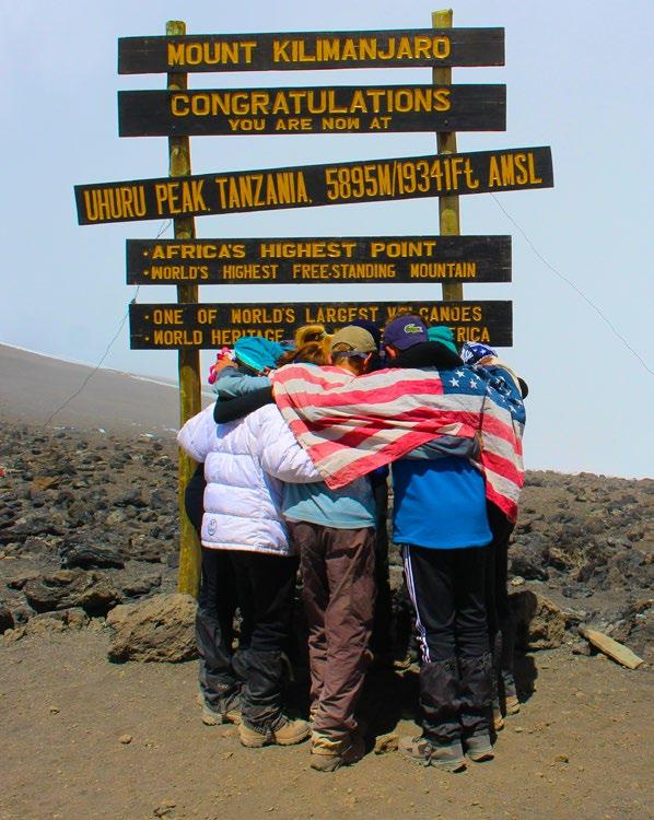 highlights Trek the seven day Machame route to the top of Mt.