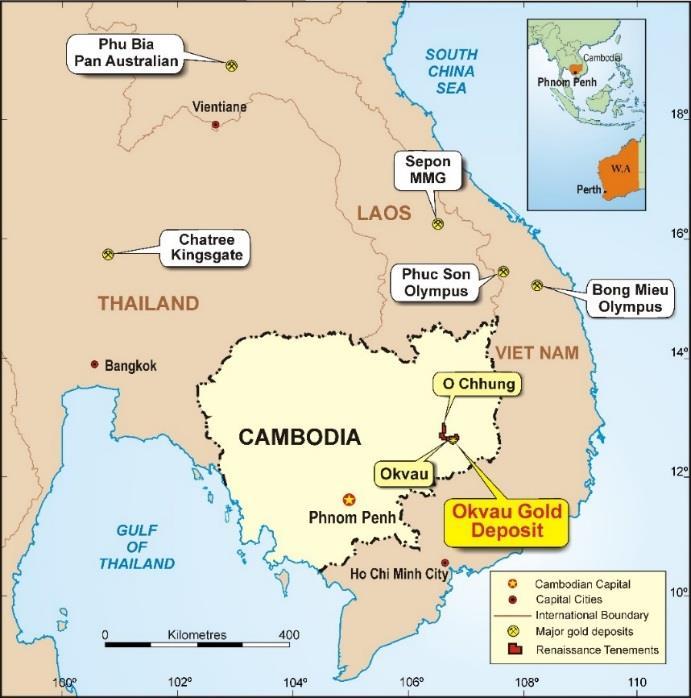 Company Overview Transitioning to Development Cambodia First Mover First mover status in an emerging stable democratic country Supportive Government Robust Gold Project 100% project ownership JORC