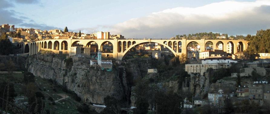 Constantıne Constantine, Algeria's third city, is one of the grand urban spectacles of Algeria, made by nature but embellished by man.